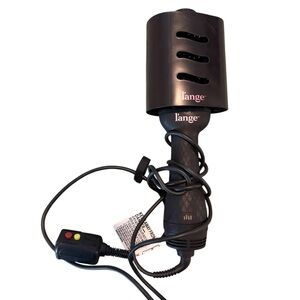 L’ange 2 in 1 Volumizing Brush Hair Dryer AB0317 2.5” Black Lange & Rose Gold